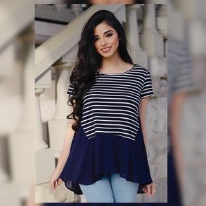 Mia Striped Top